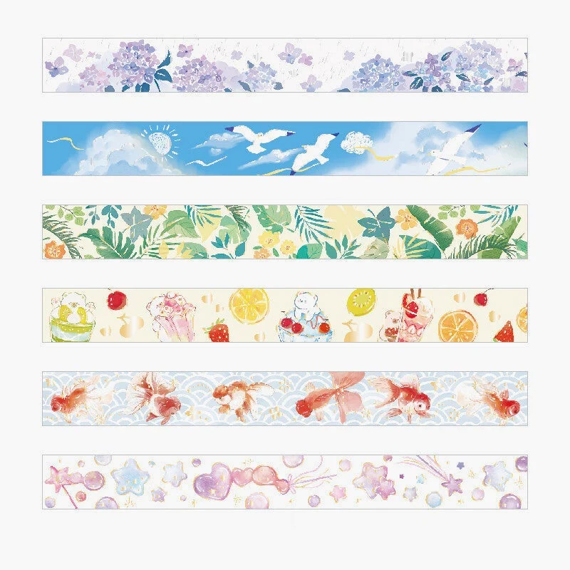 BGM Masking Tape Tropical Leaves