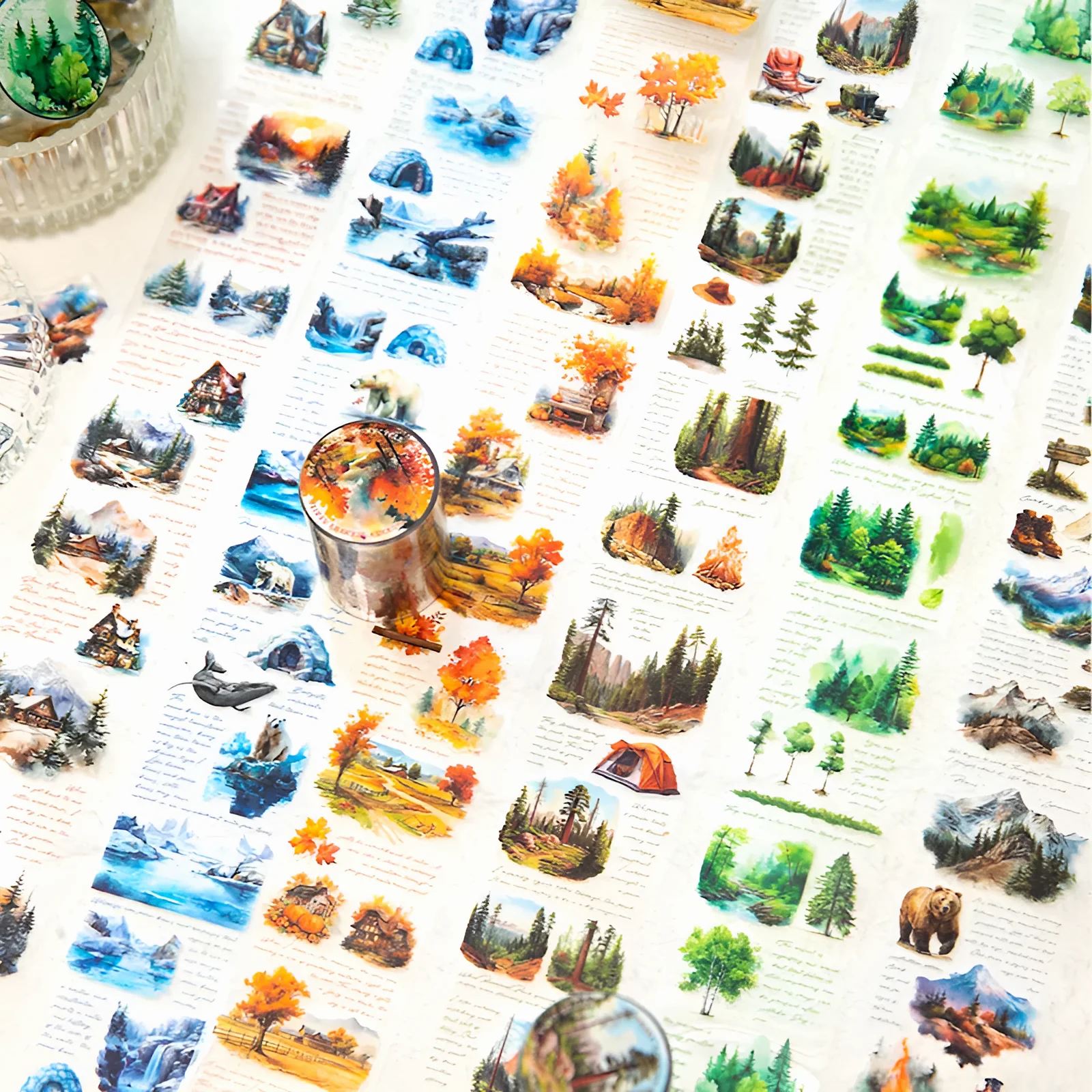 Nature Scenes Decorative Tape