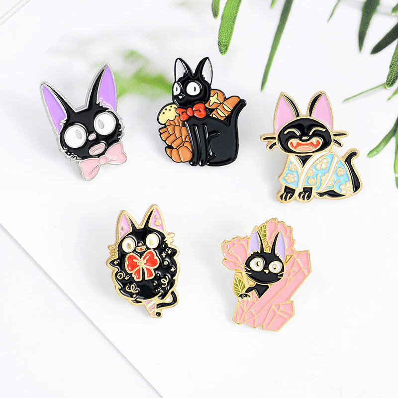 Kiki’s Delivery Service Enamel Pins