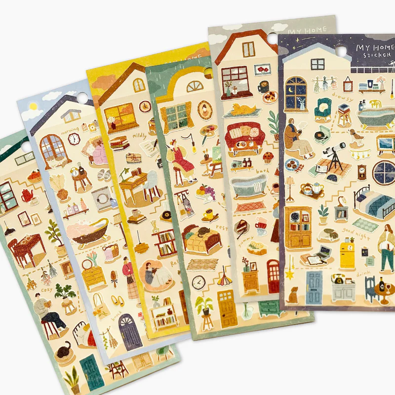 Cozy Home Decor Stickers