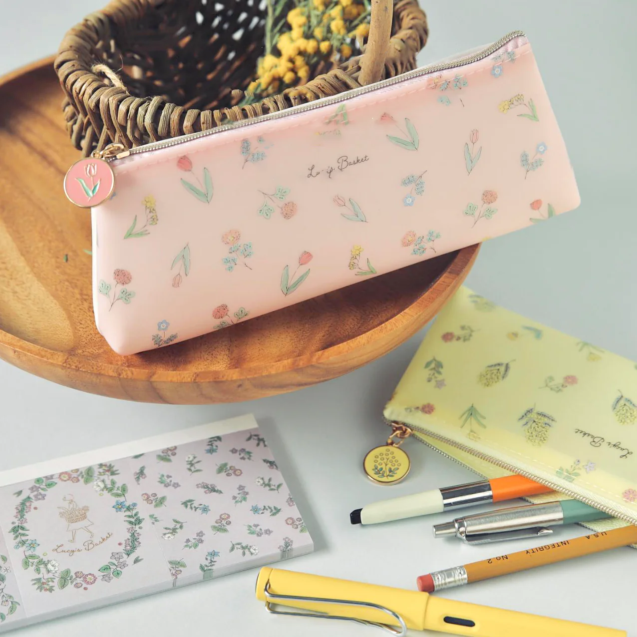 Ryu-Ryu Lucy's Basket Pencil Case