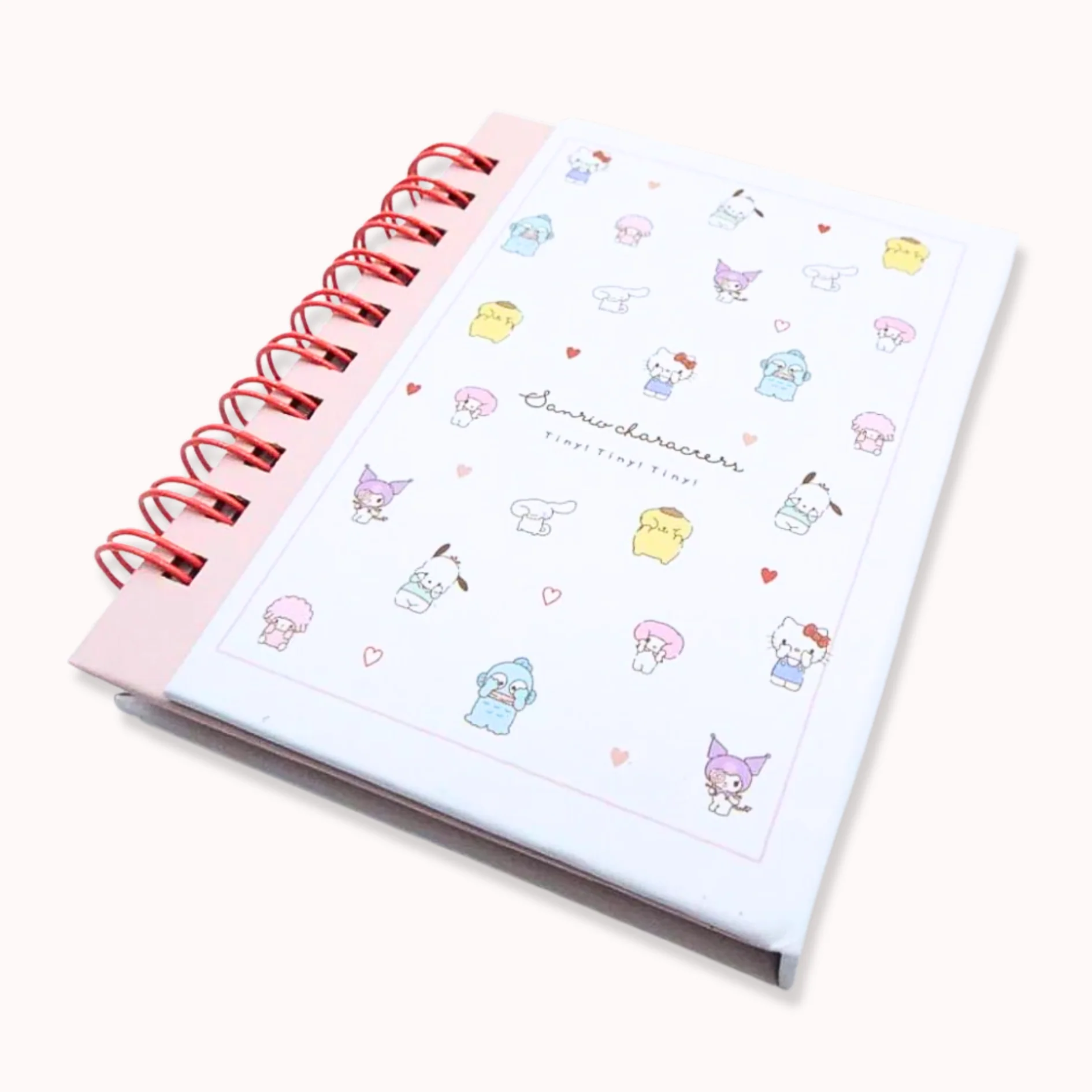 Sanrio Characters Hardcover Spiral Notebook