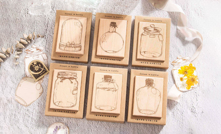 Dreams In A Bottle Wooden Stamps