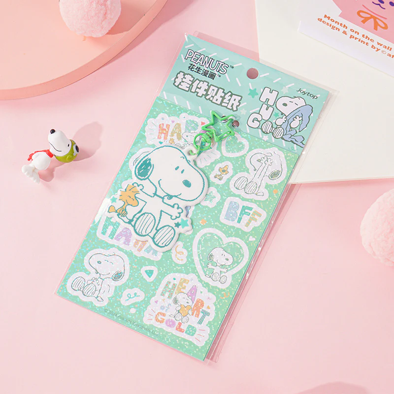 Peanuts Snoopy Holo Stickers & Pendant