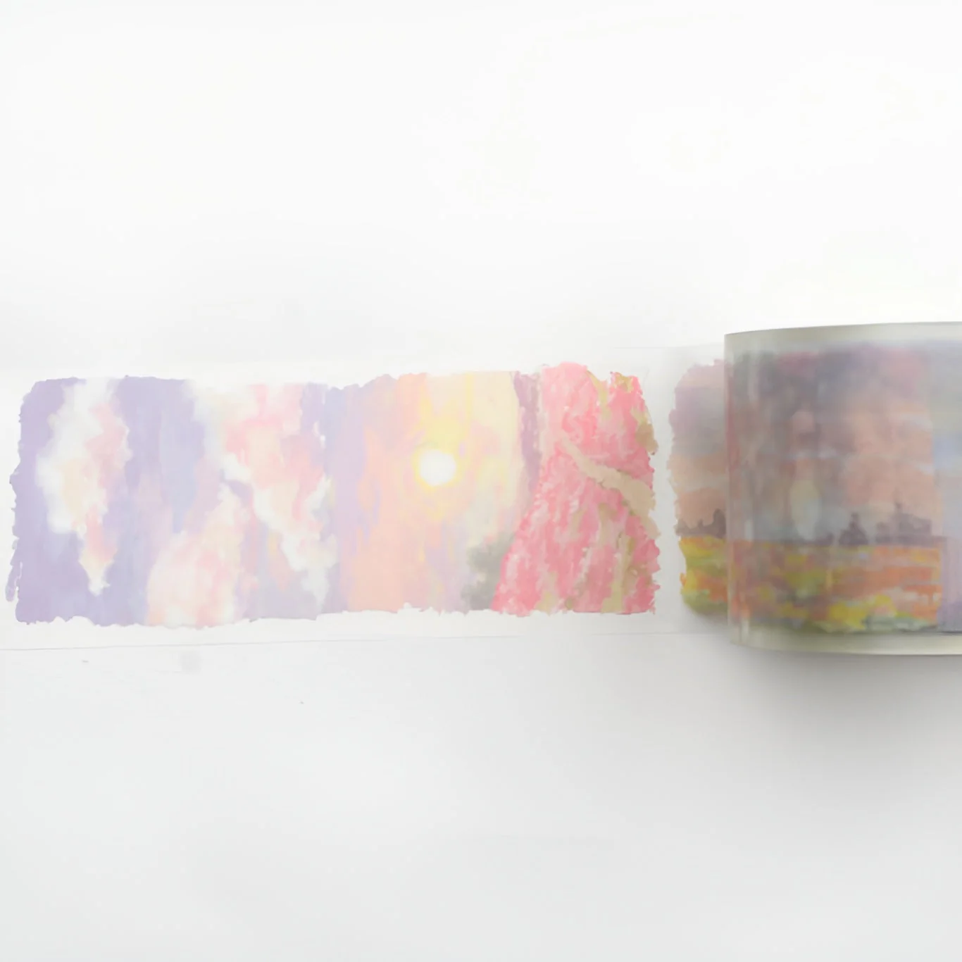 Clear Tape Landscape Sunset