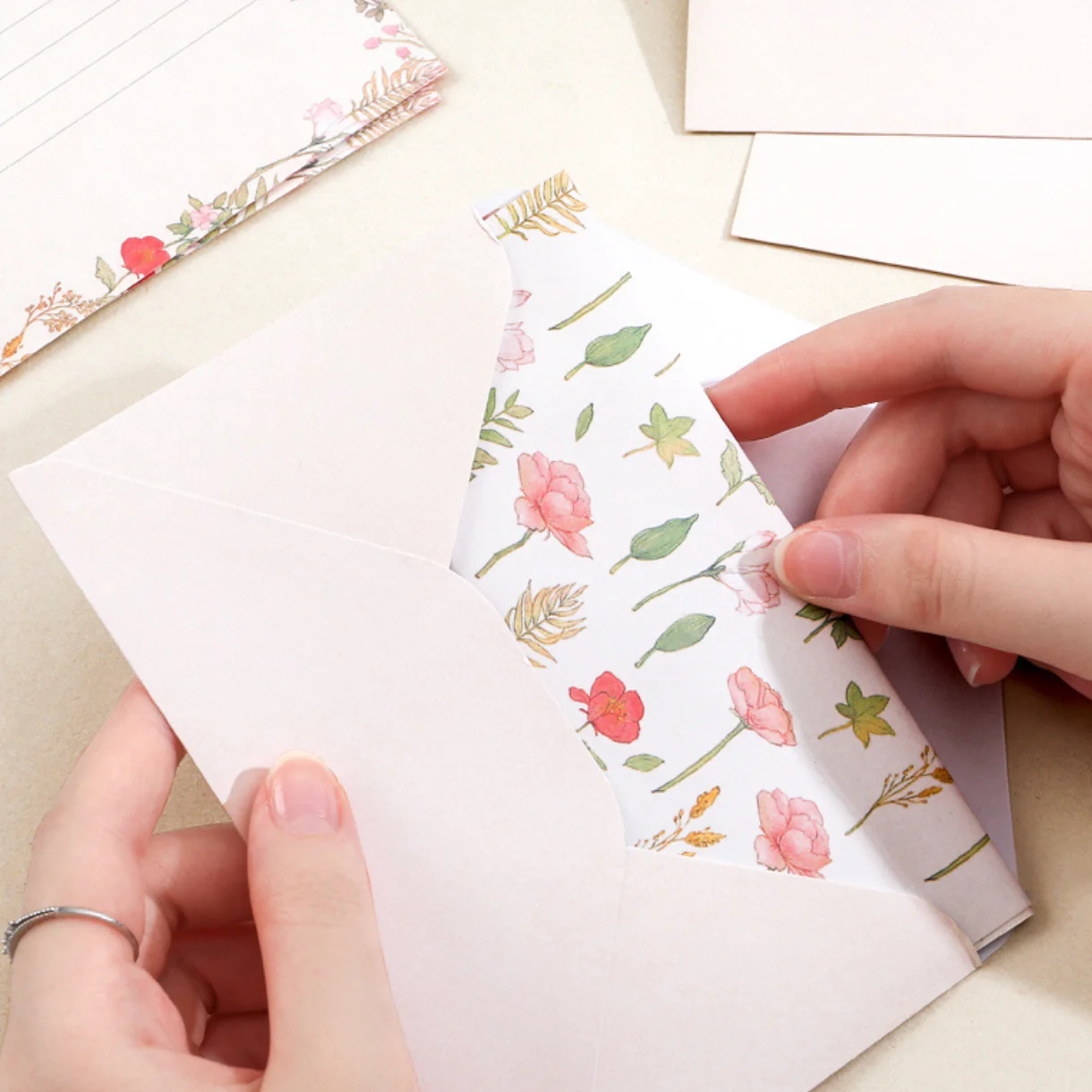 Vintage Botanical Letter Collection