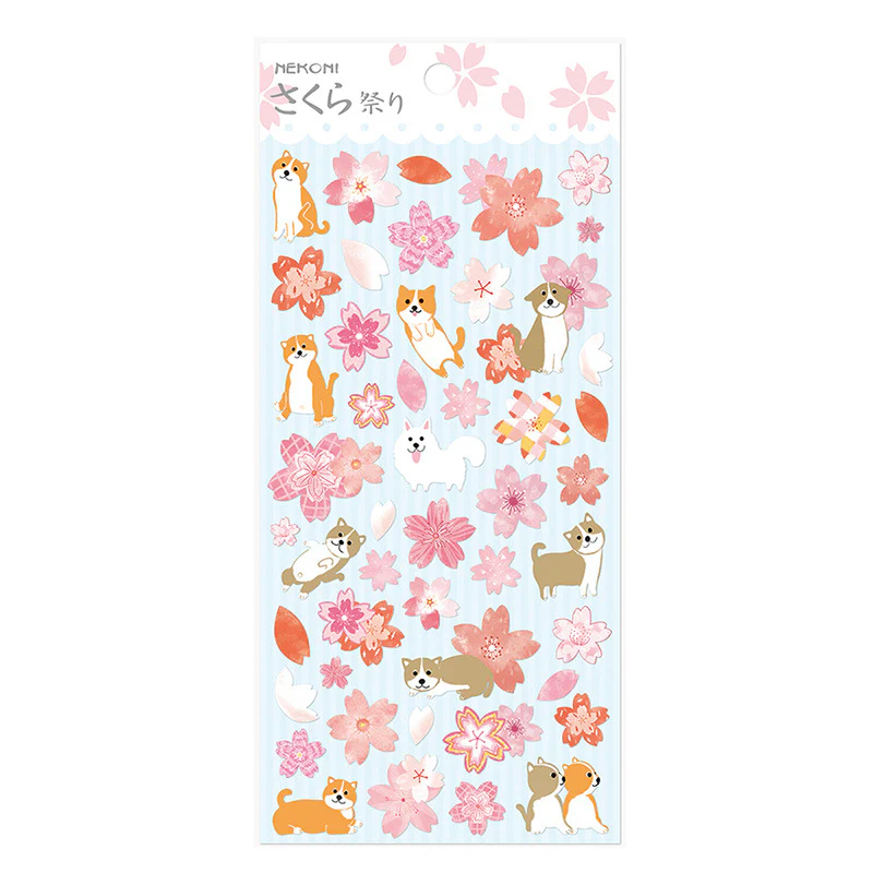 Spring Flower Stickers