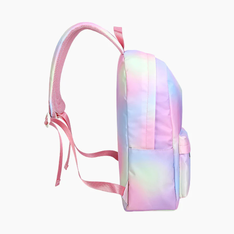 Rainbow Clouds Nylon Backpack