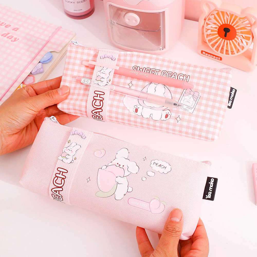 Sweet Peach Pencil Case