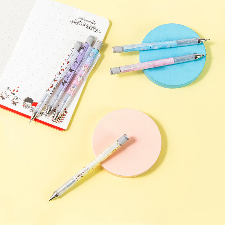 Cute Mechanical Pencil with Illustrations
