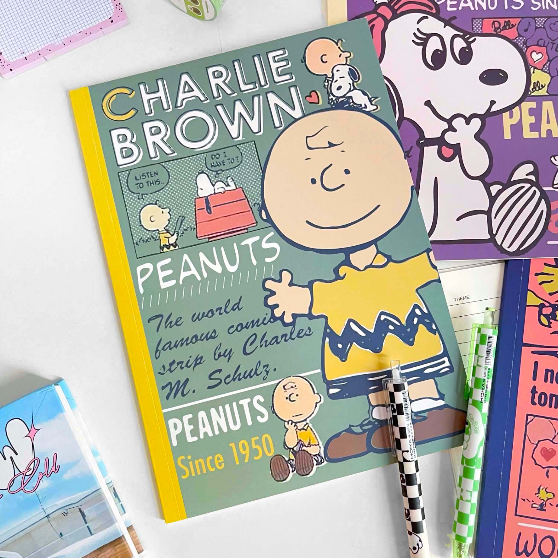 Peanuts Snoopy B5 Notebook