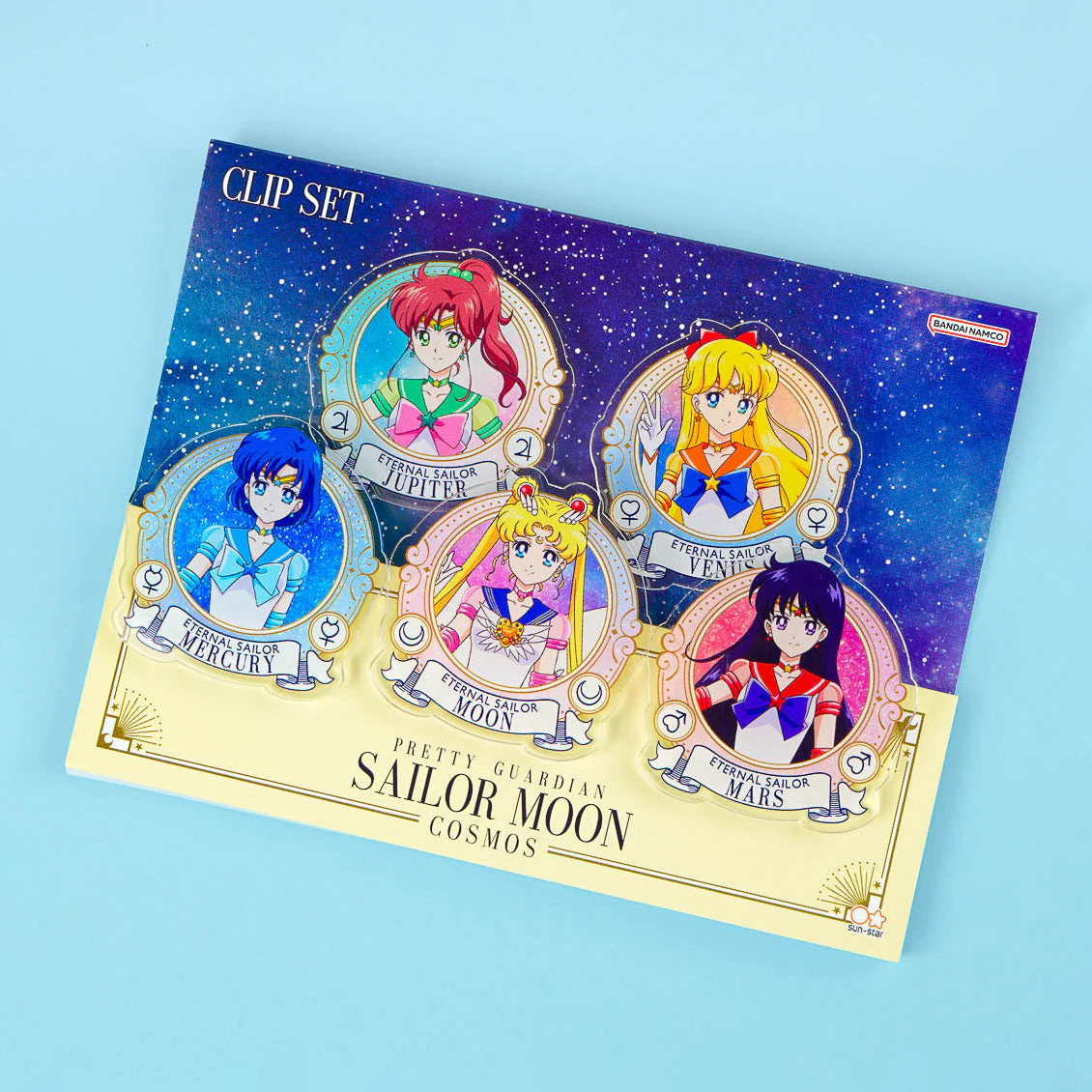Sailor Moon Clip Set - Limited Cosmos Edition