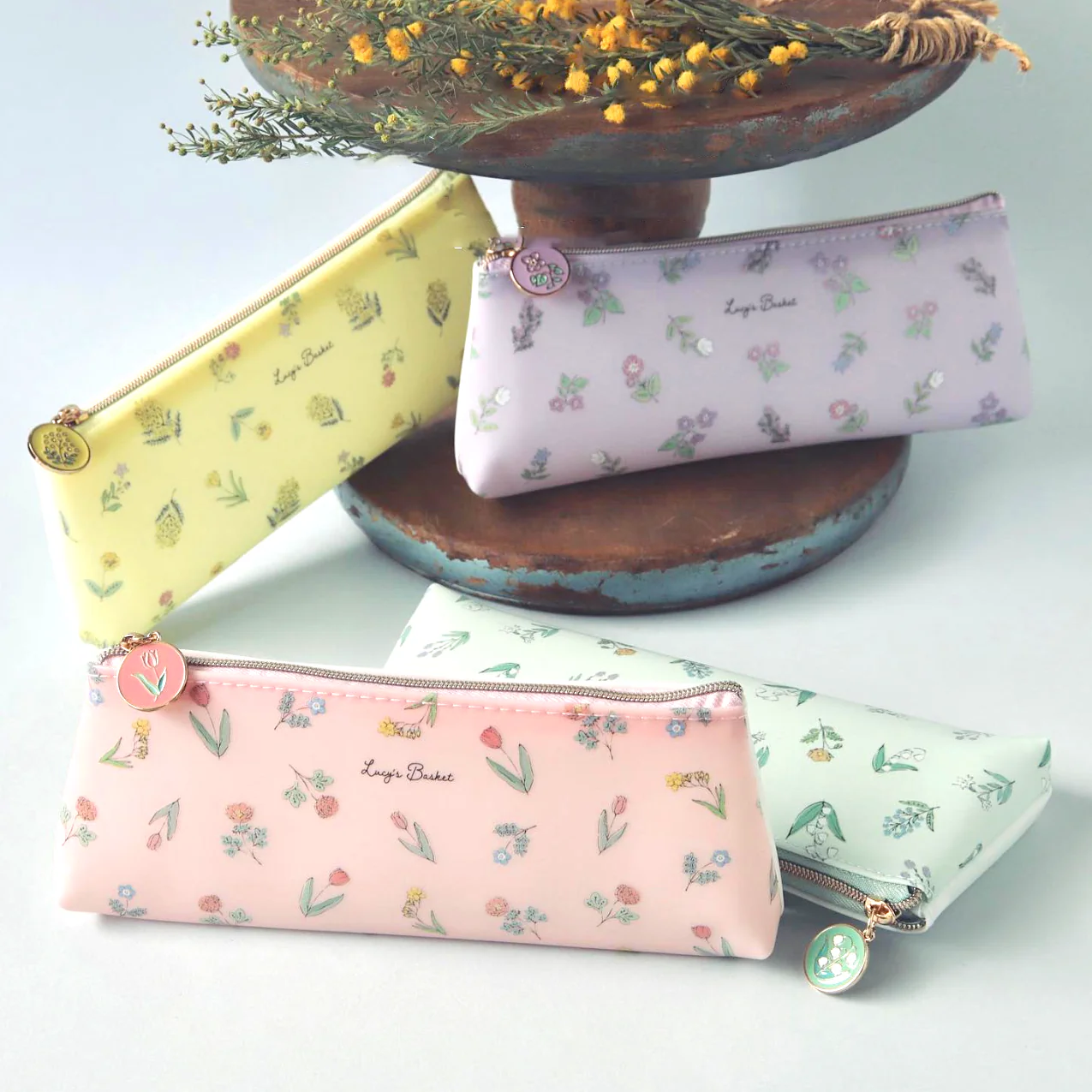 Ryu-Ryu Lucy's Basket Pencil Case