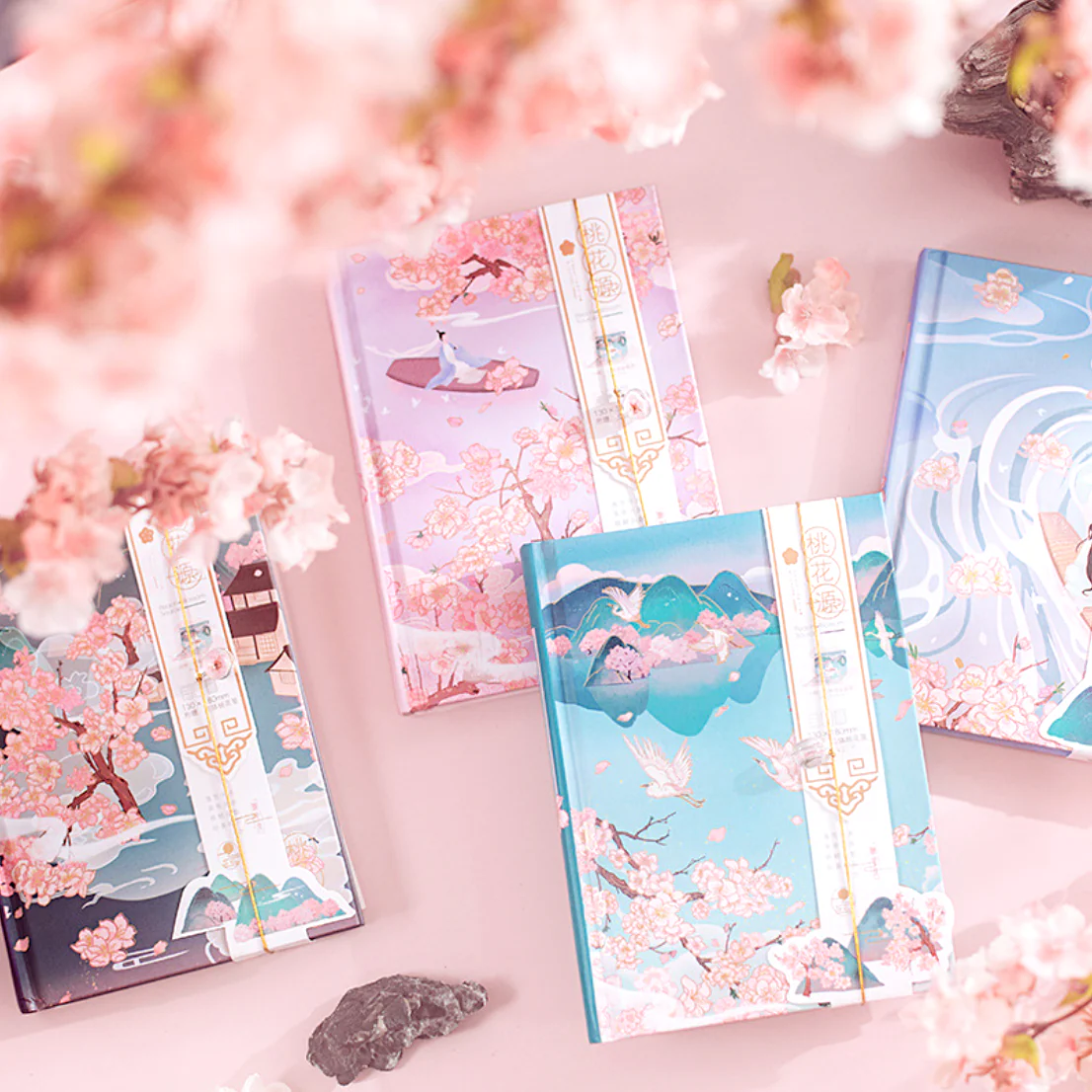 Artistic Japanese Style Notebook