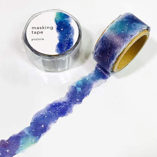 Night Sky Die-Cut Masking Tape