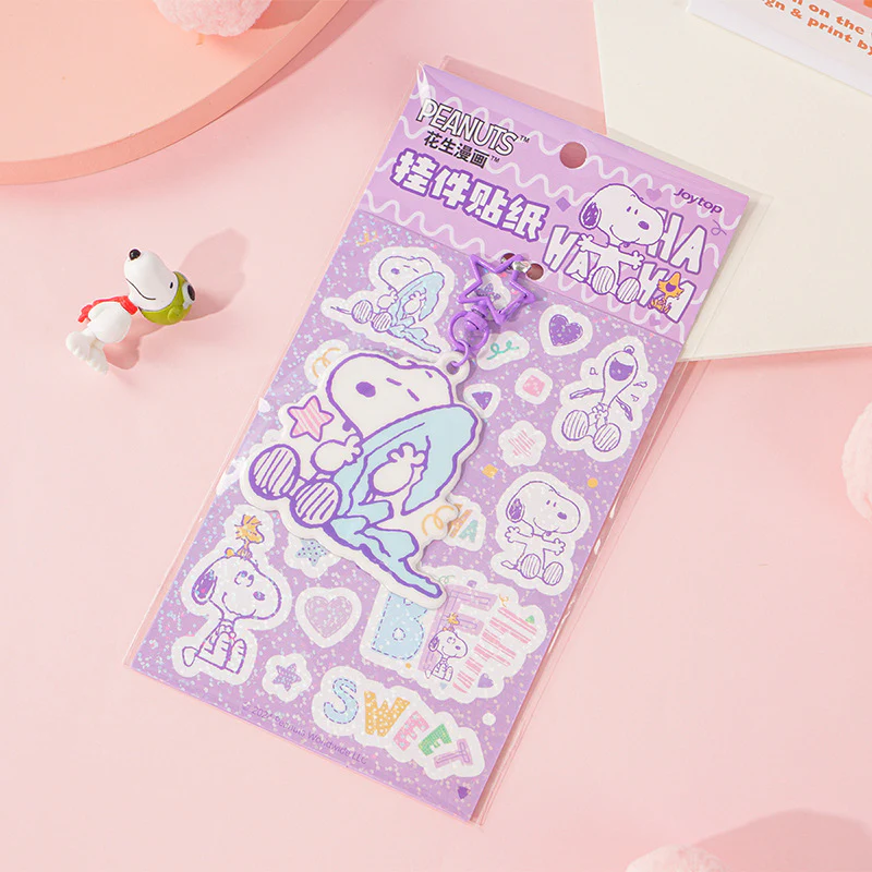 Peanuts Snoopy Holo Stickers & Pendant