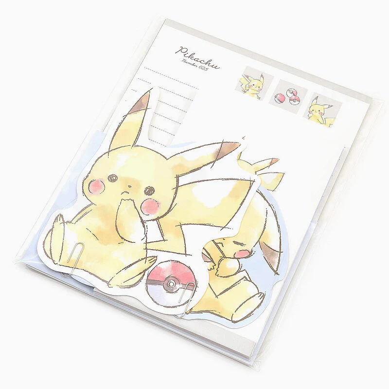 Pikachu Number 205 Letter Set