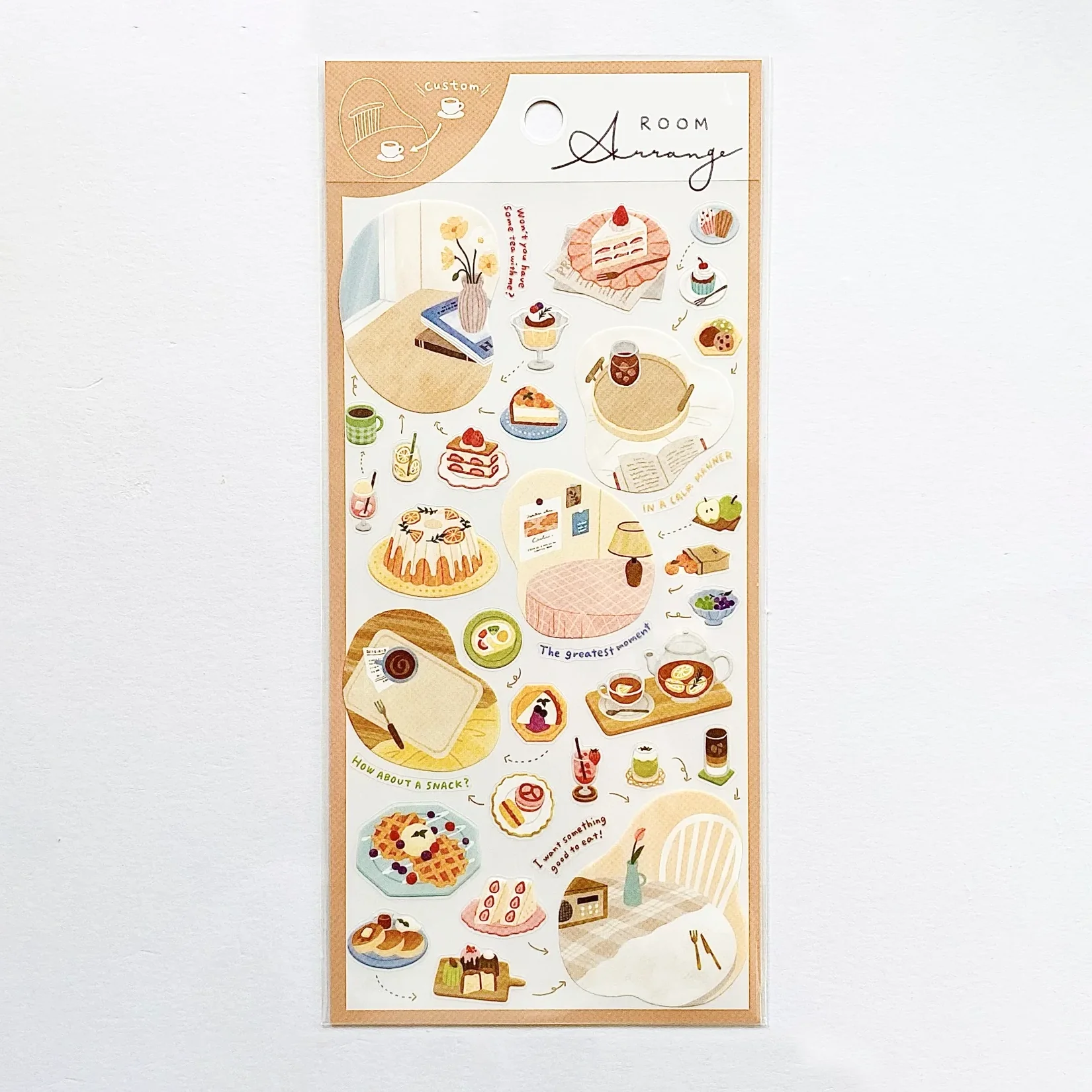 Mind Wave Room Arrange Stickers