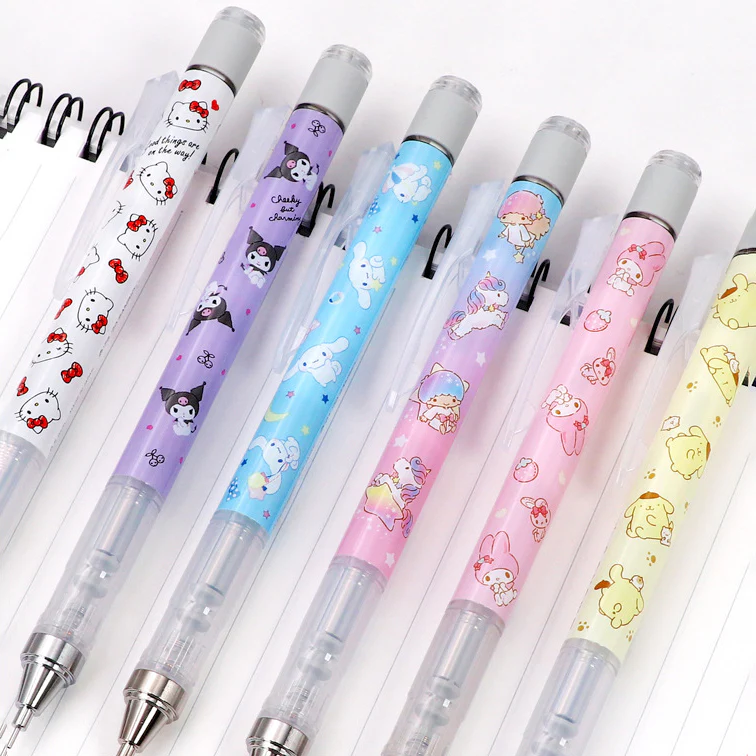 Cute Mechanical Pencil with Illustrations
