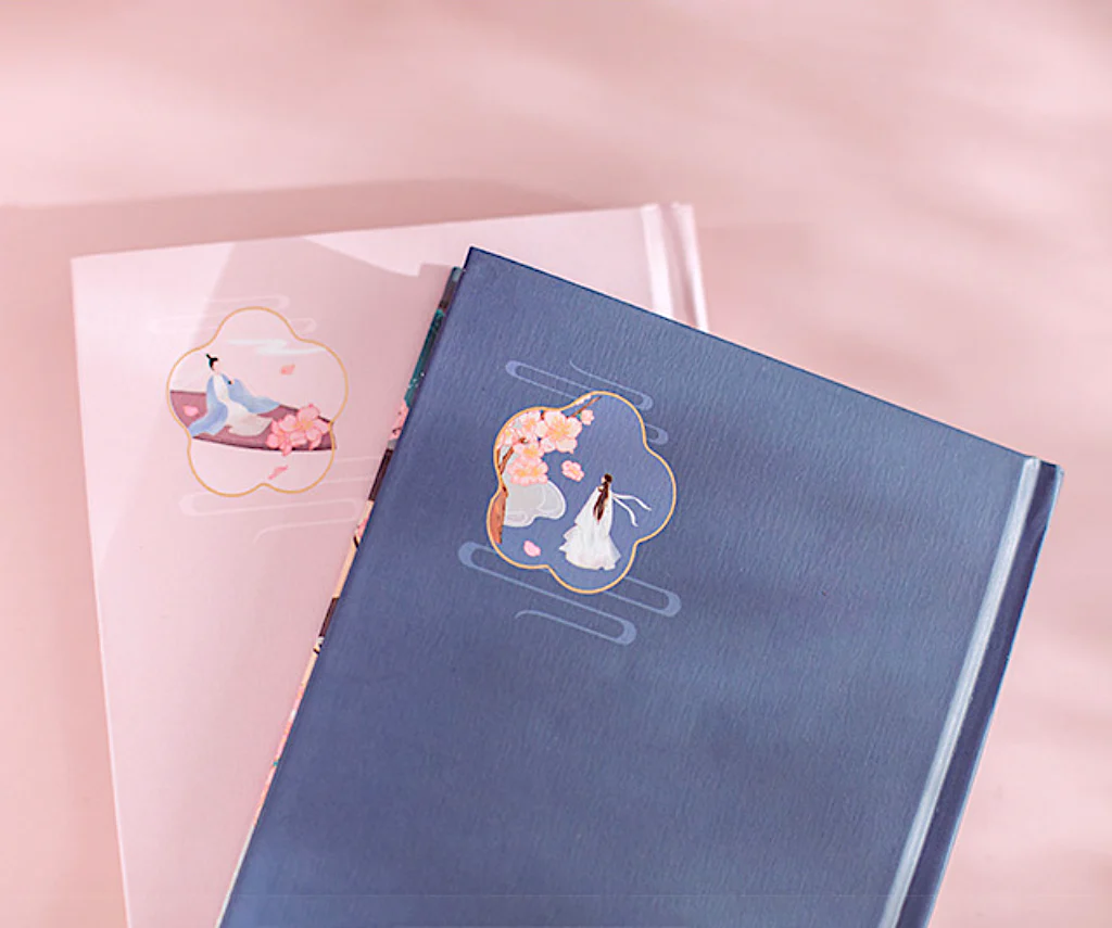 Artistic Japanese Style Notebook