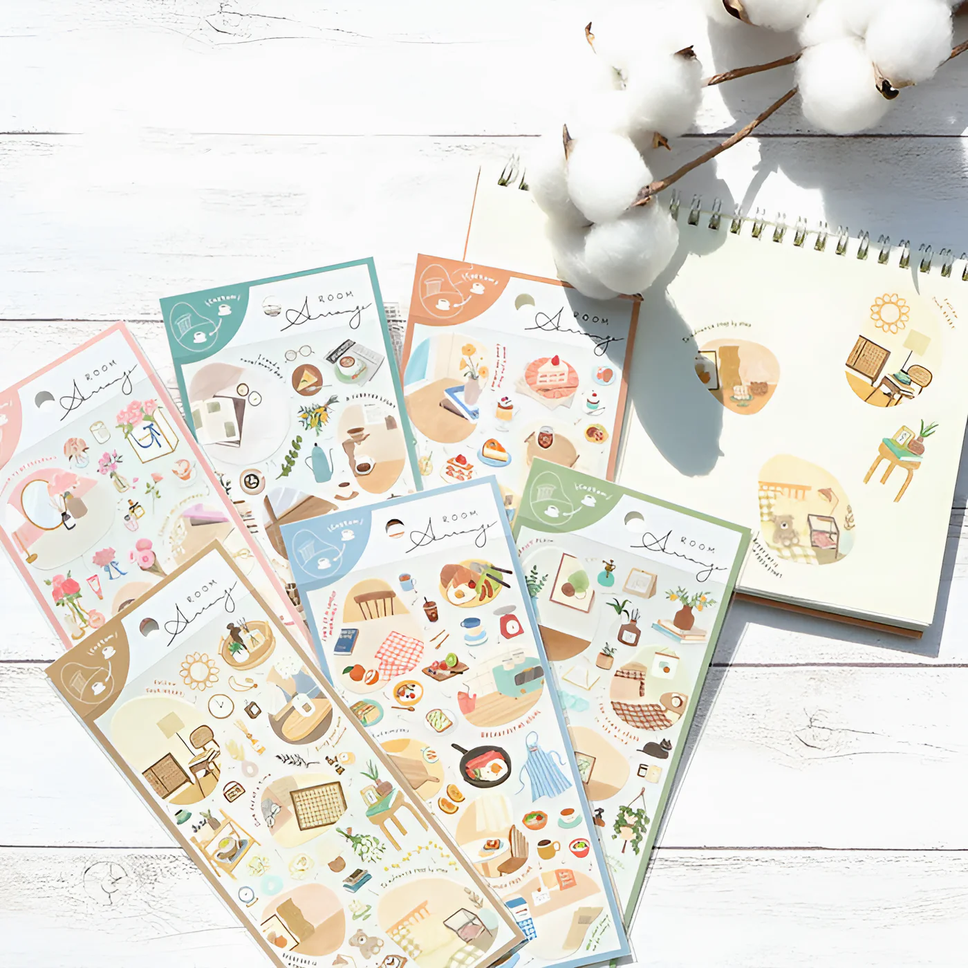 Mind Wave Room Arrange Stickers