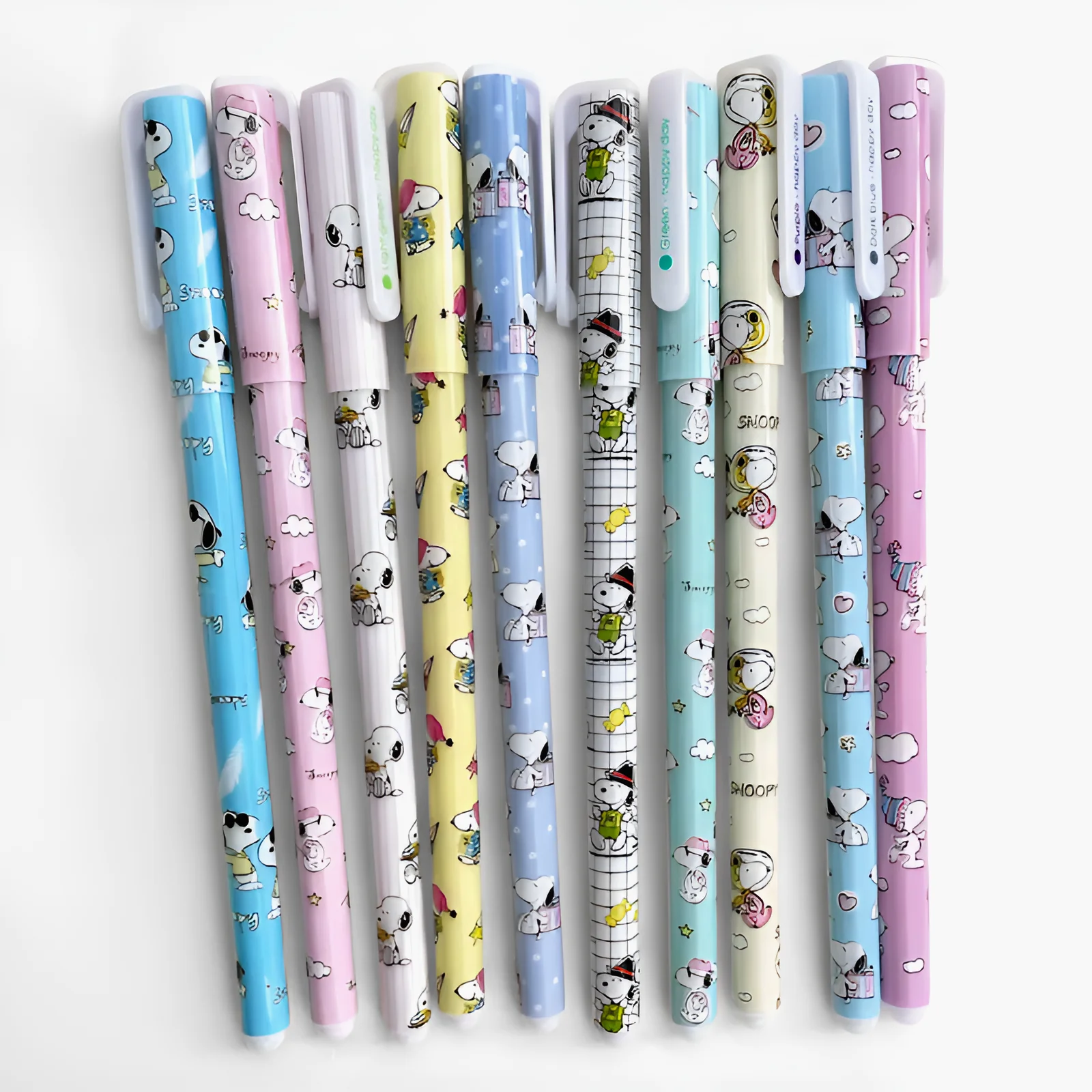Cute Snoopy Gel Ink Pens Set of 10