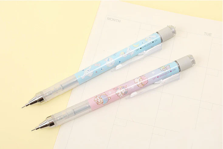 Cute Mechanical Pencil with Illustrations