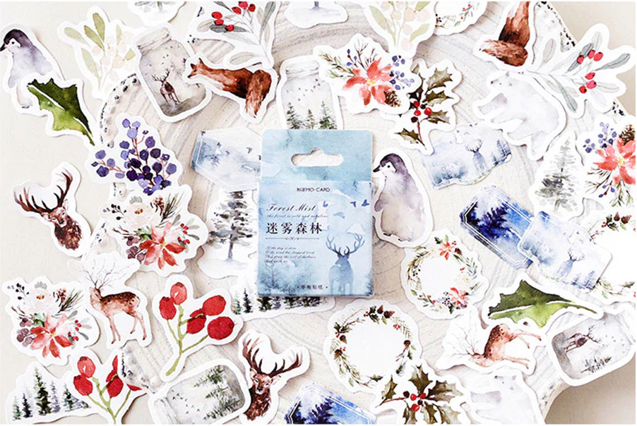 Winter Is Here Paper Stickers