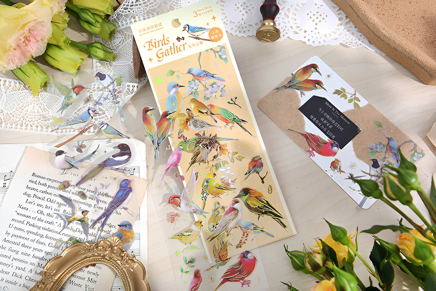 Enchanting Nature Holo Stickers