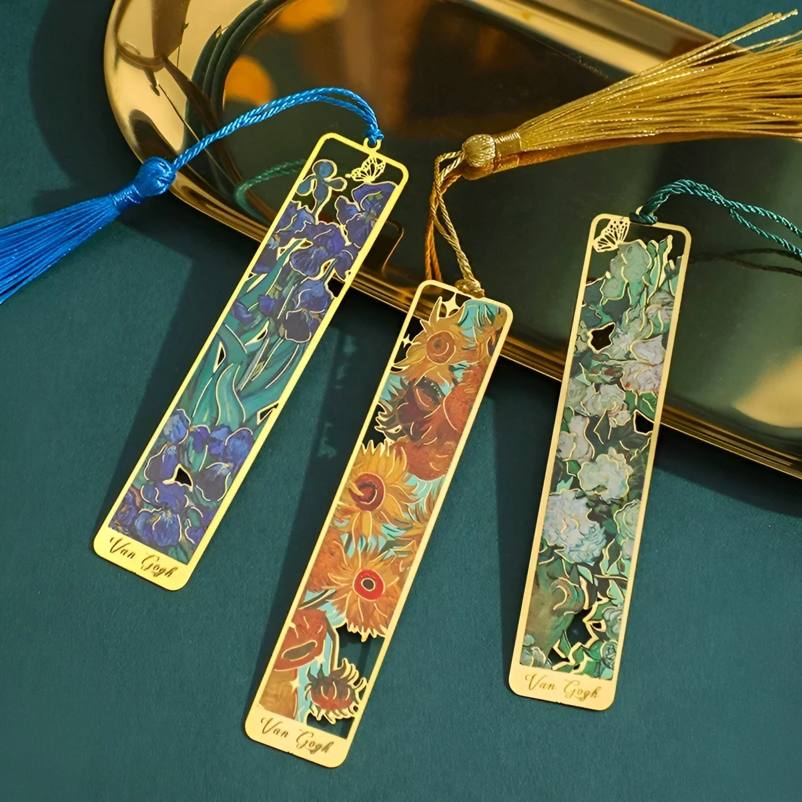 Van Gogh Metallic Bookmark