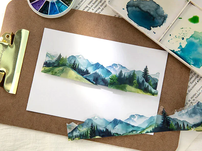 Nature Scenes Masking Tapes