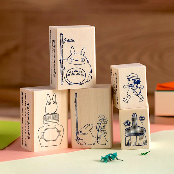 Beverly Studio Ghibli Wooden Stamps