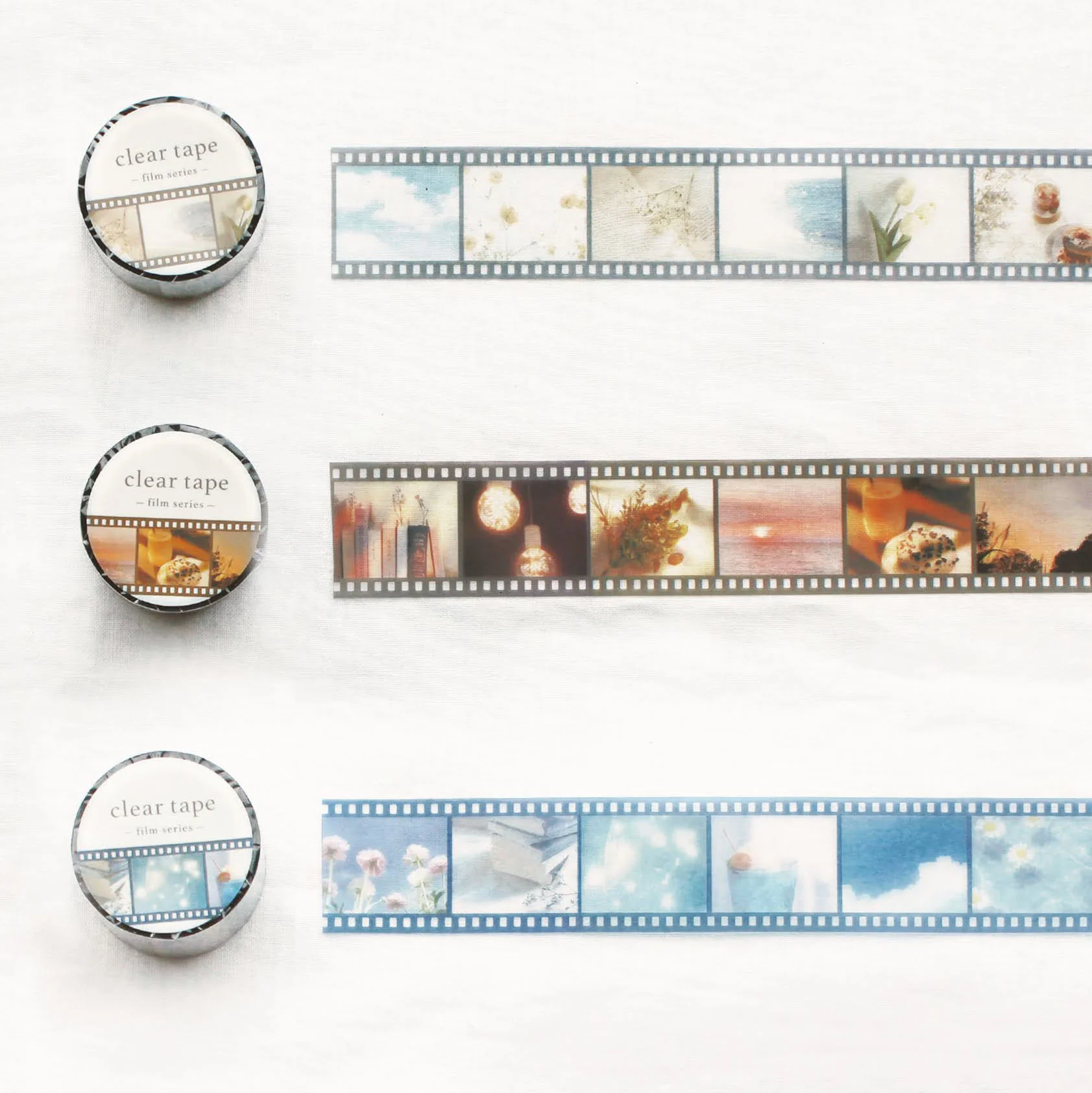 Mind Wave Film Series Clear Tape Ivory