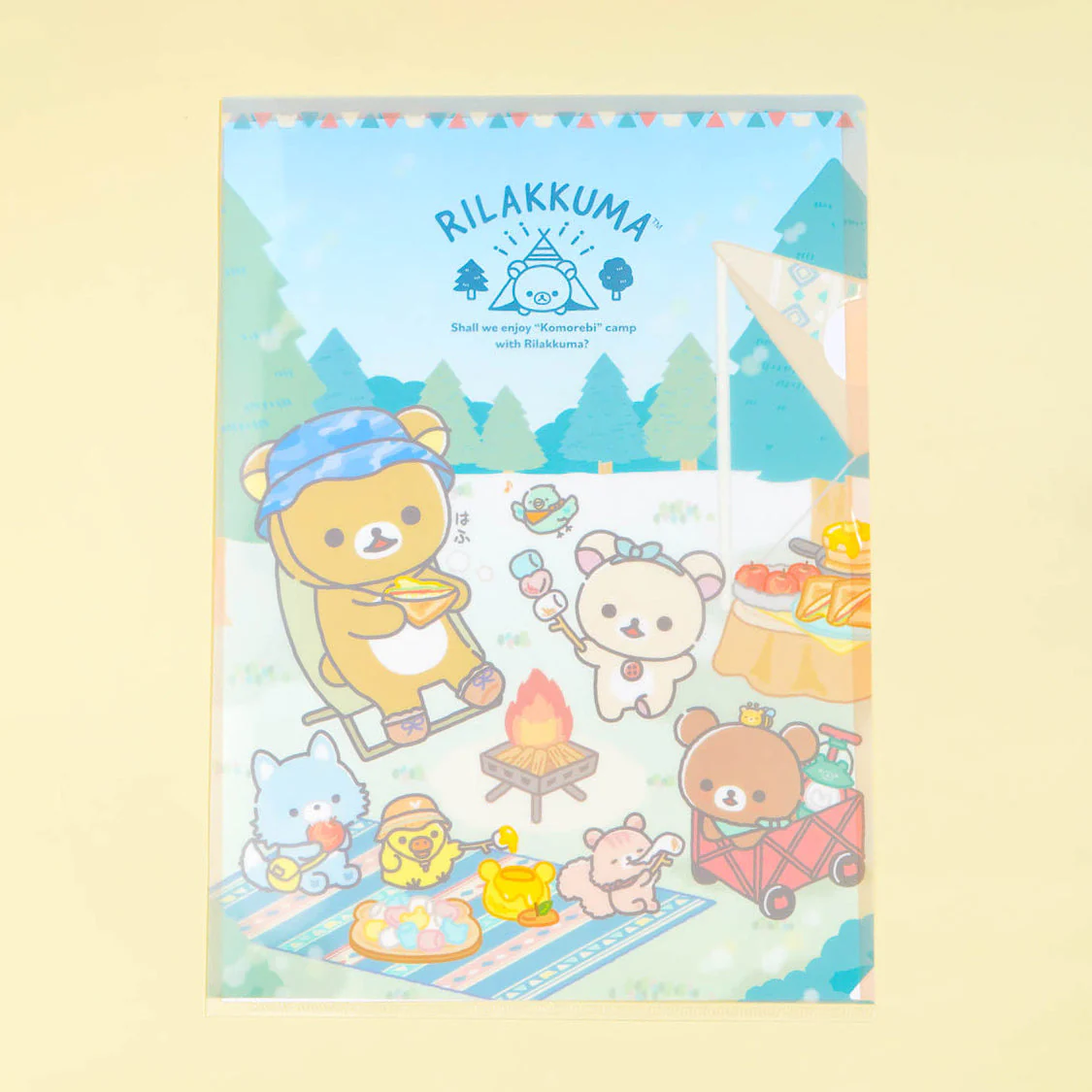 Rilakkuma Komorebi A4 File Folder