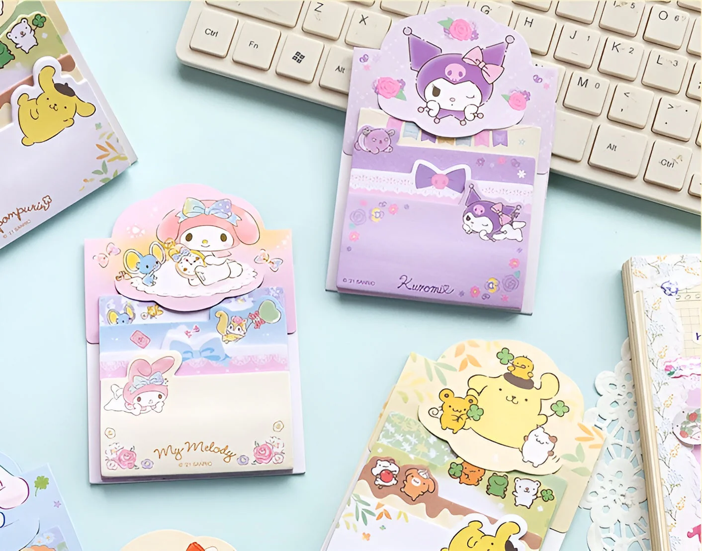Fancy Character Sticky Notes