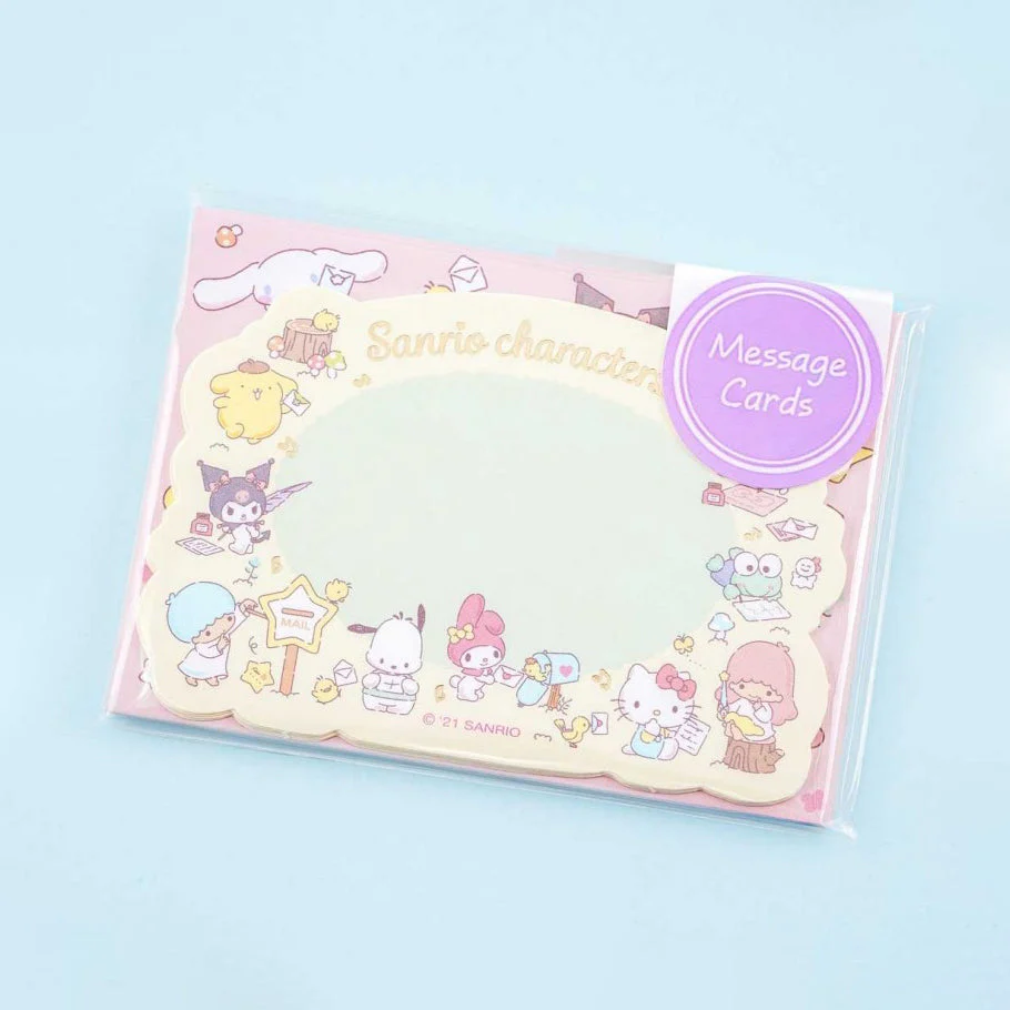 Sanrio Characters Message Cards