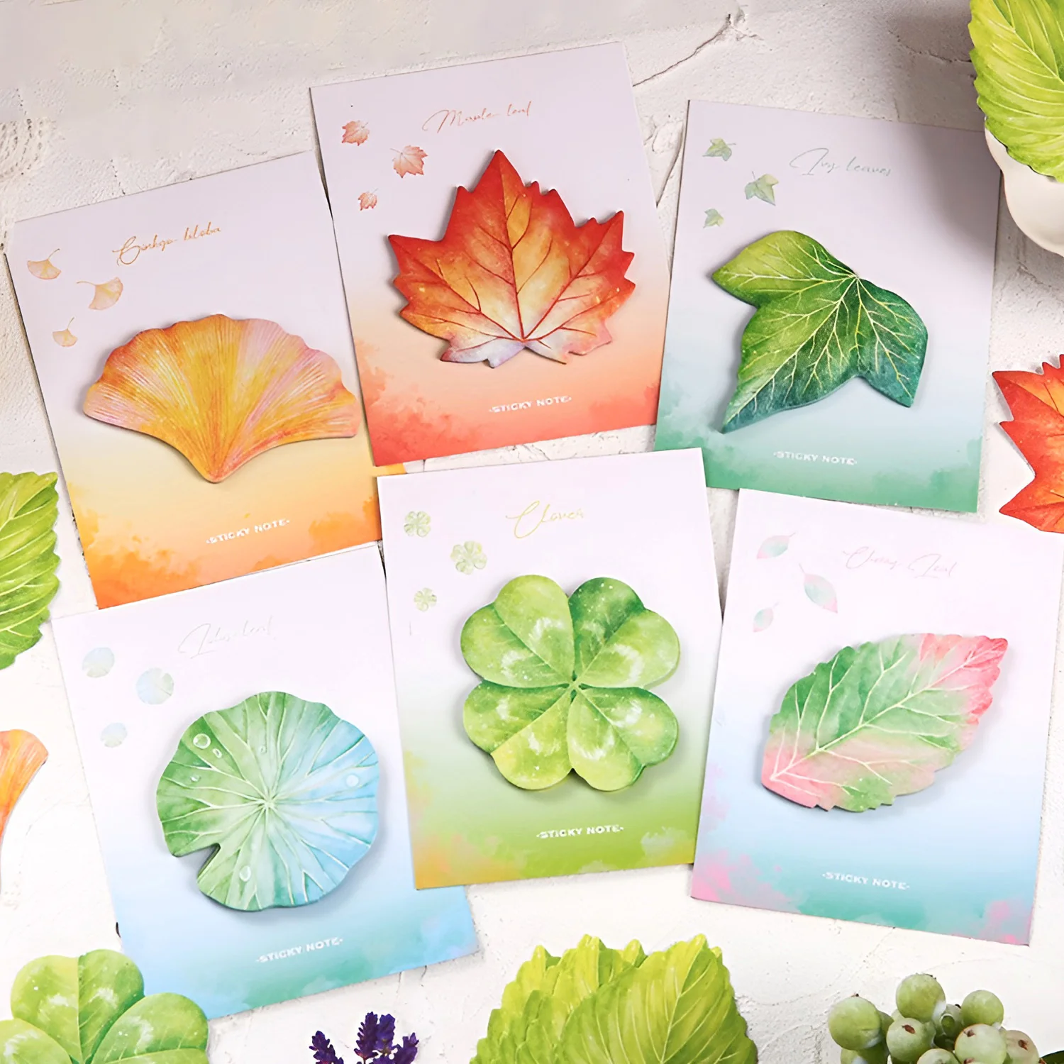 Nature Touch Sticky Notes