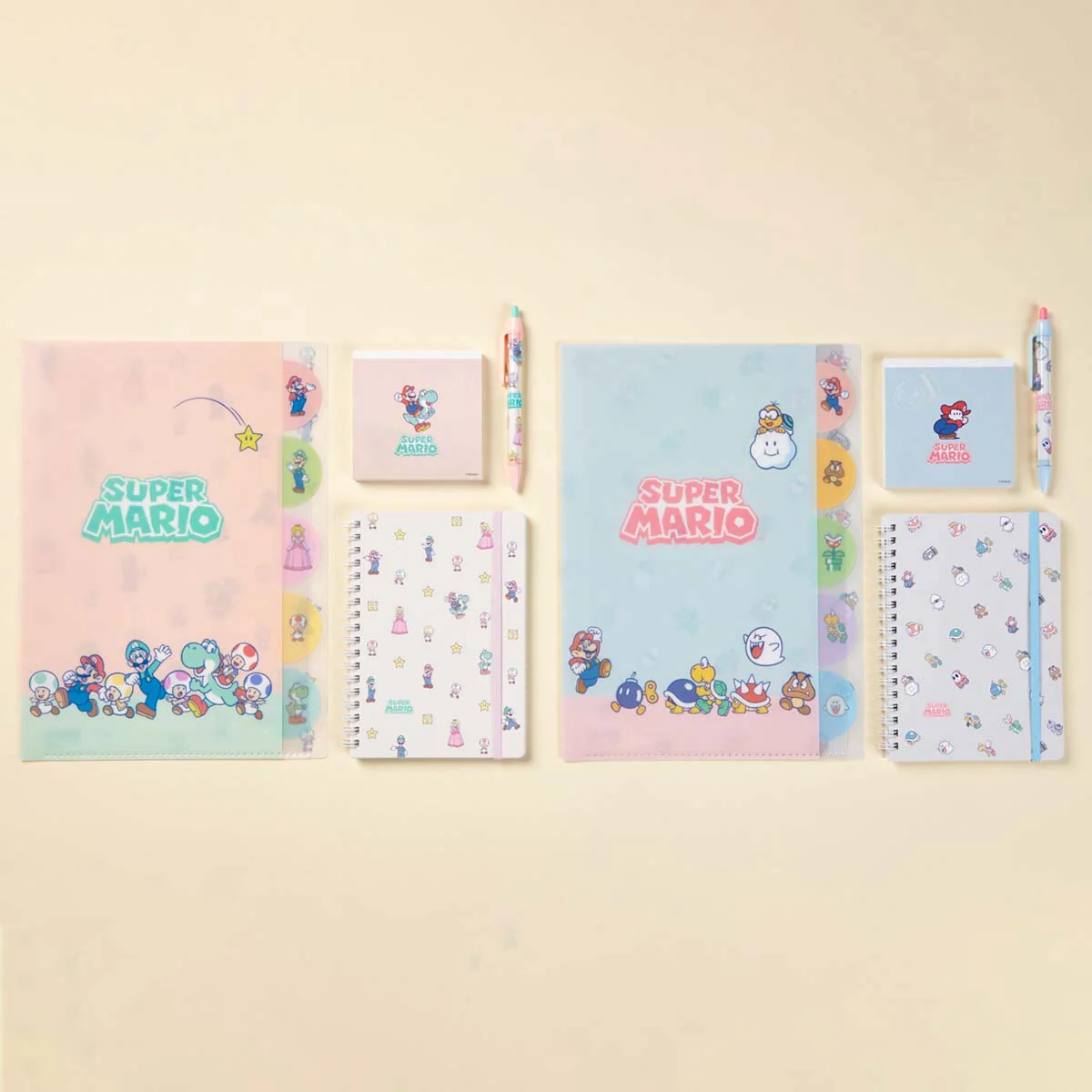 Sun Star & Nintendo Super Mario Square Memo Pad