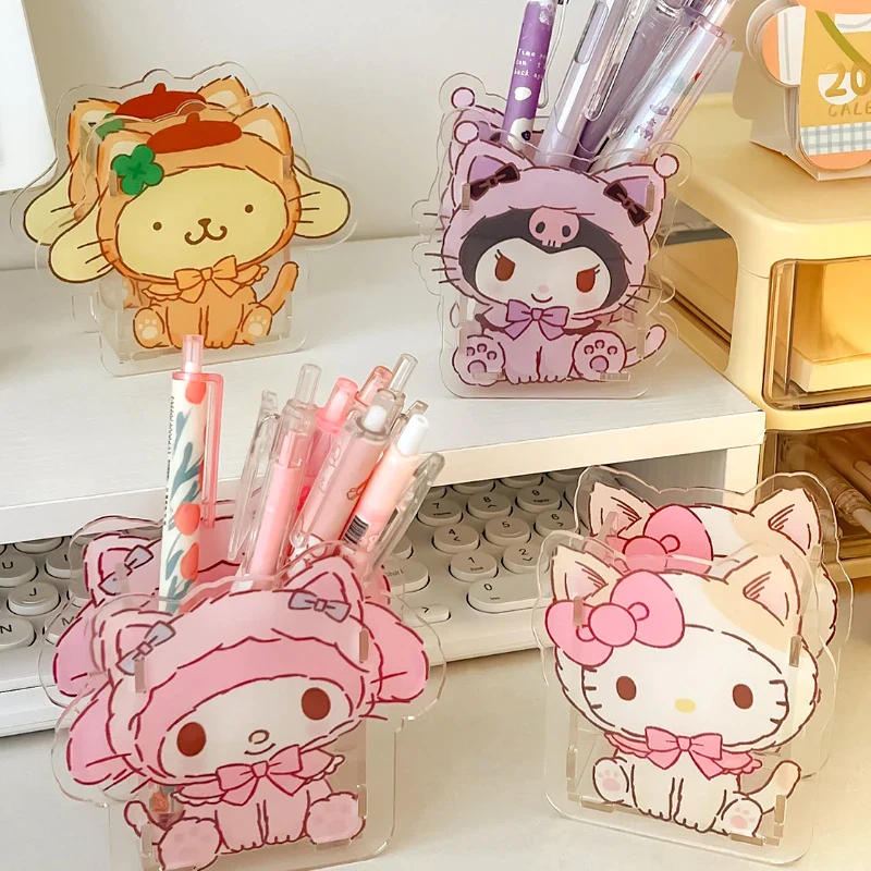 Feline Character Pen Holder (6 Types)