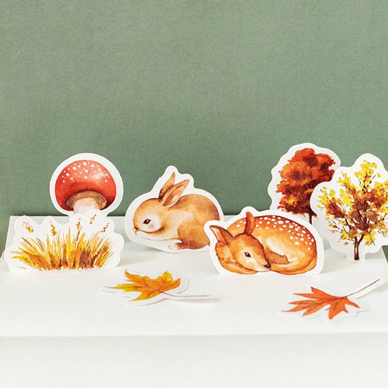 Autumn Forest Stickers