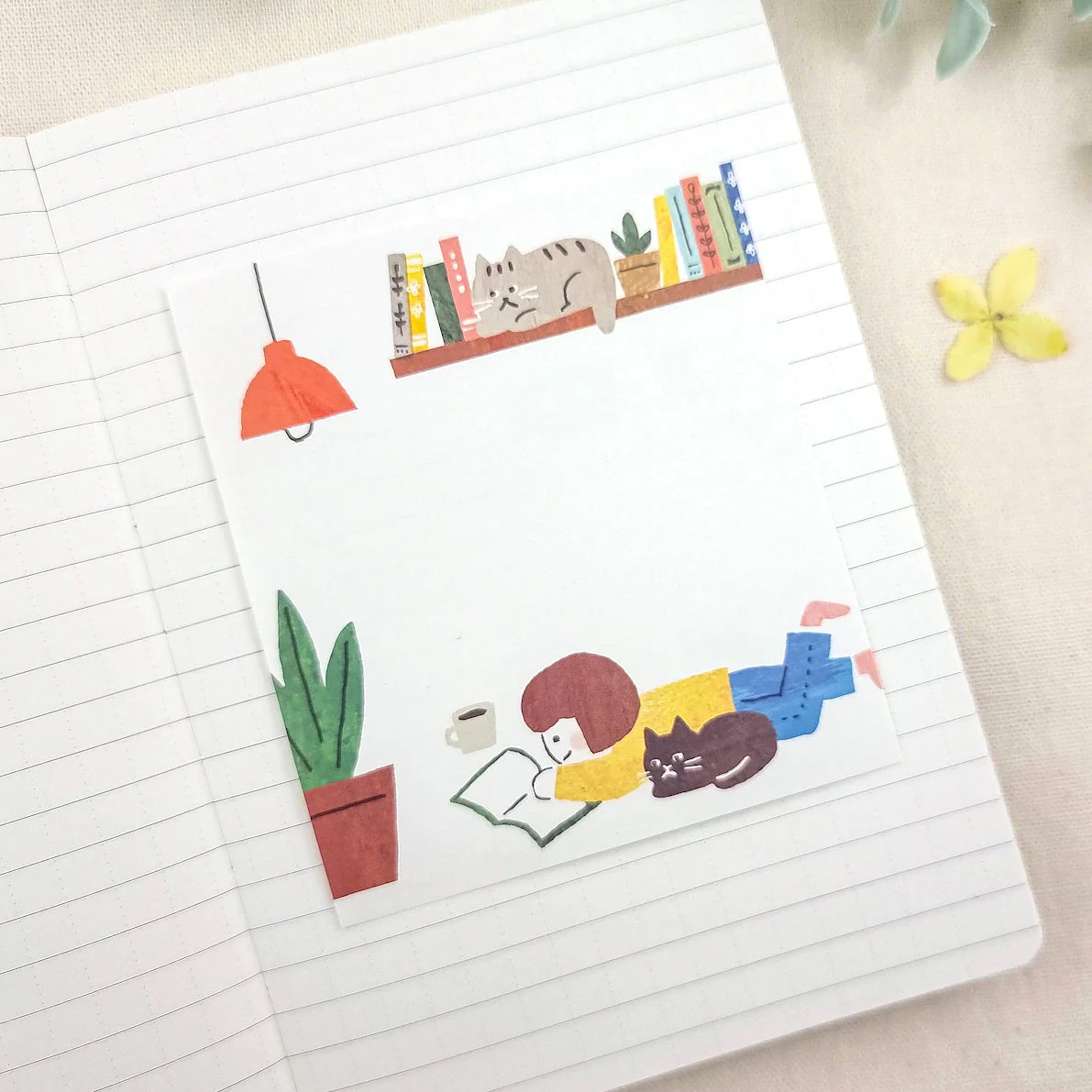 Furukawashiko 4 Designs Memo Pad