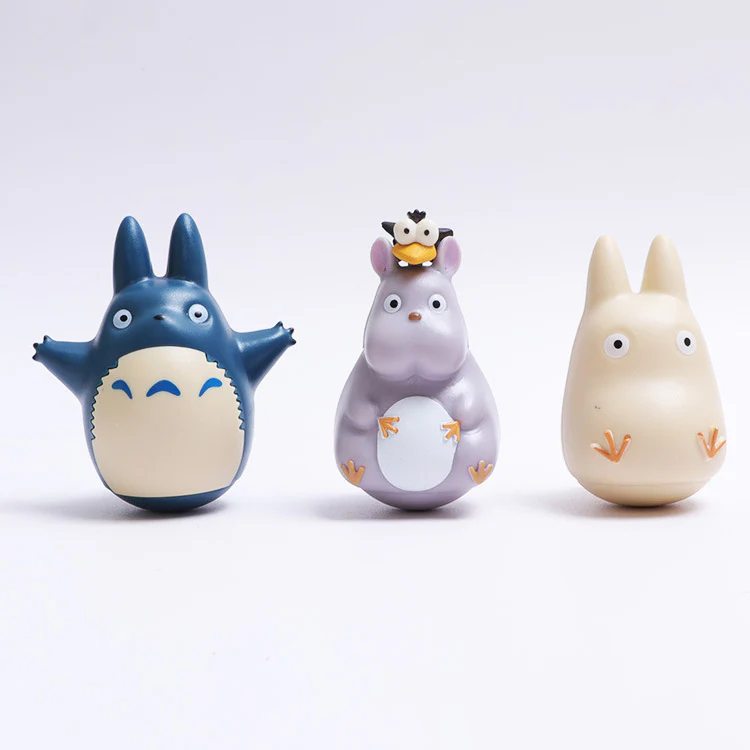 Nibariki Studio Ghibli Roly Poly Toy Set