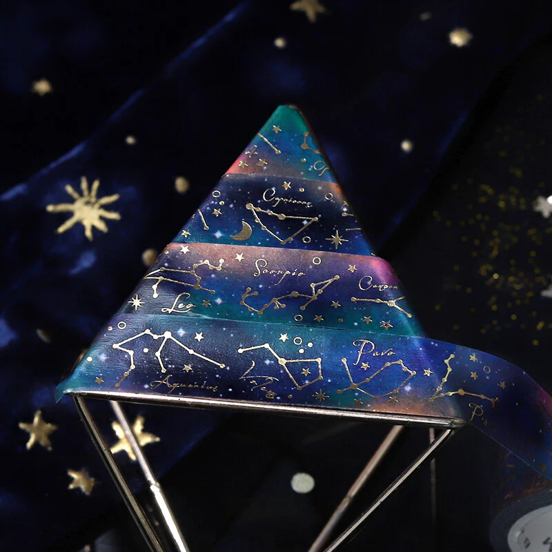 BGM Star Constellation Masking Tape Night Sky
