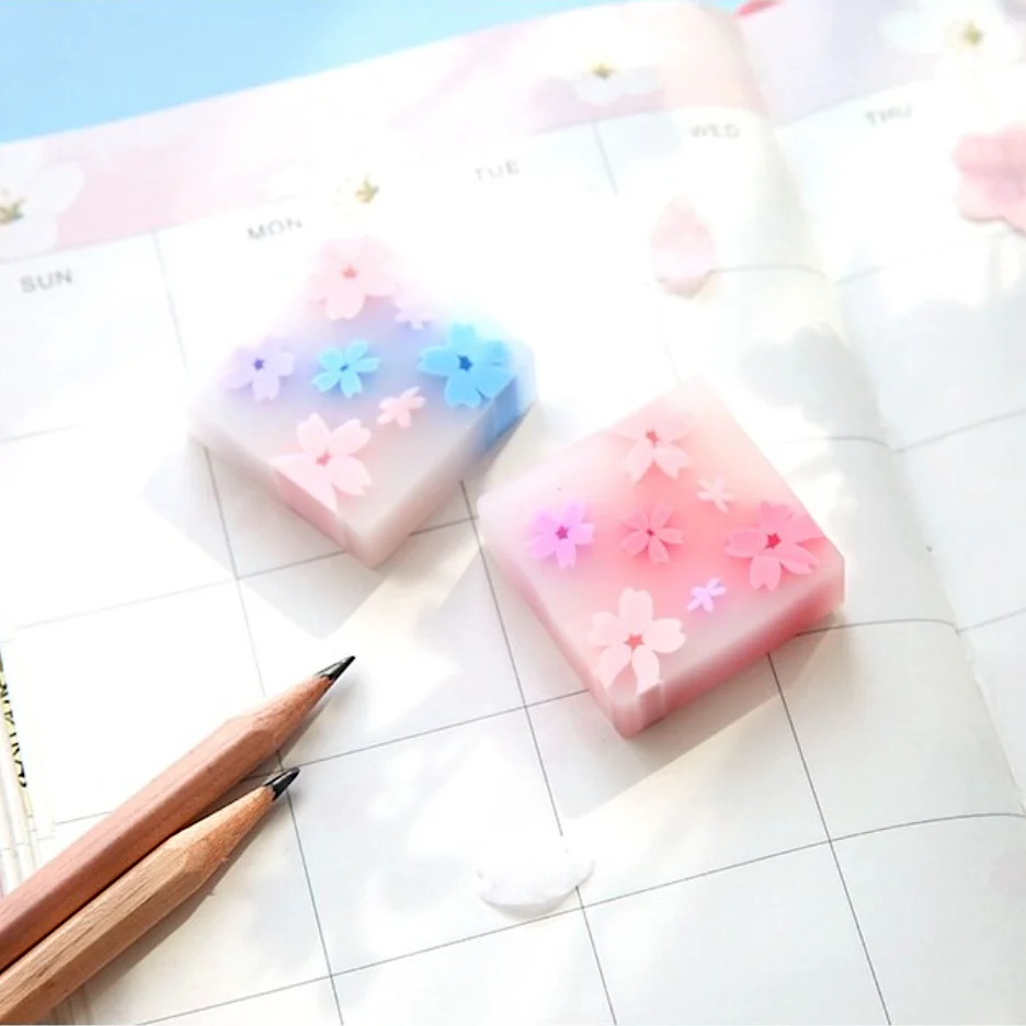 Square Sakura Eraser