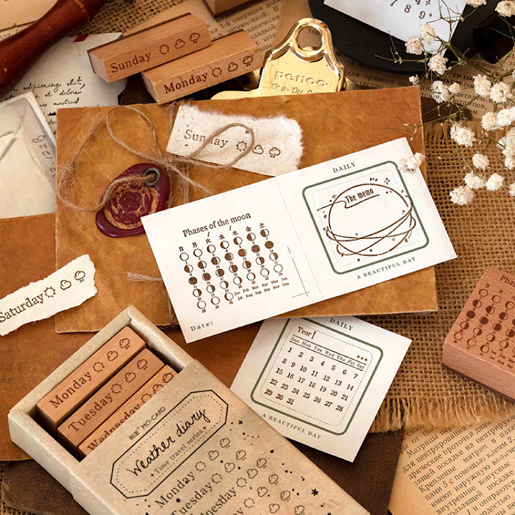 Daily Planner Stamps Set