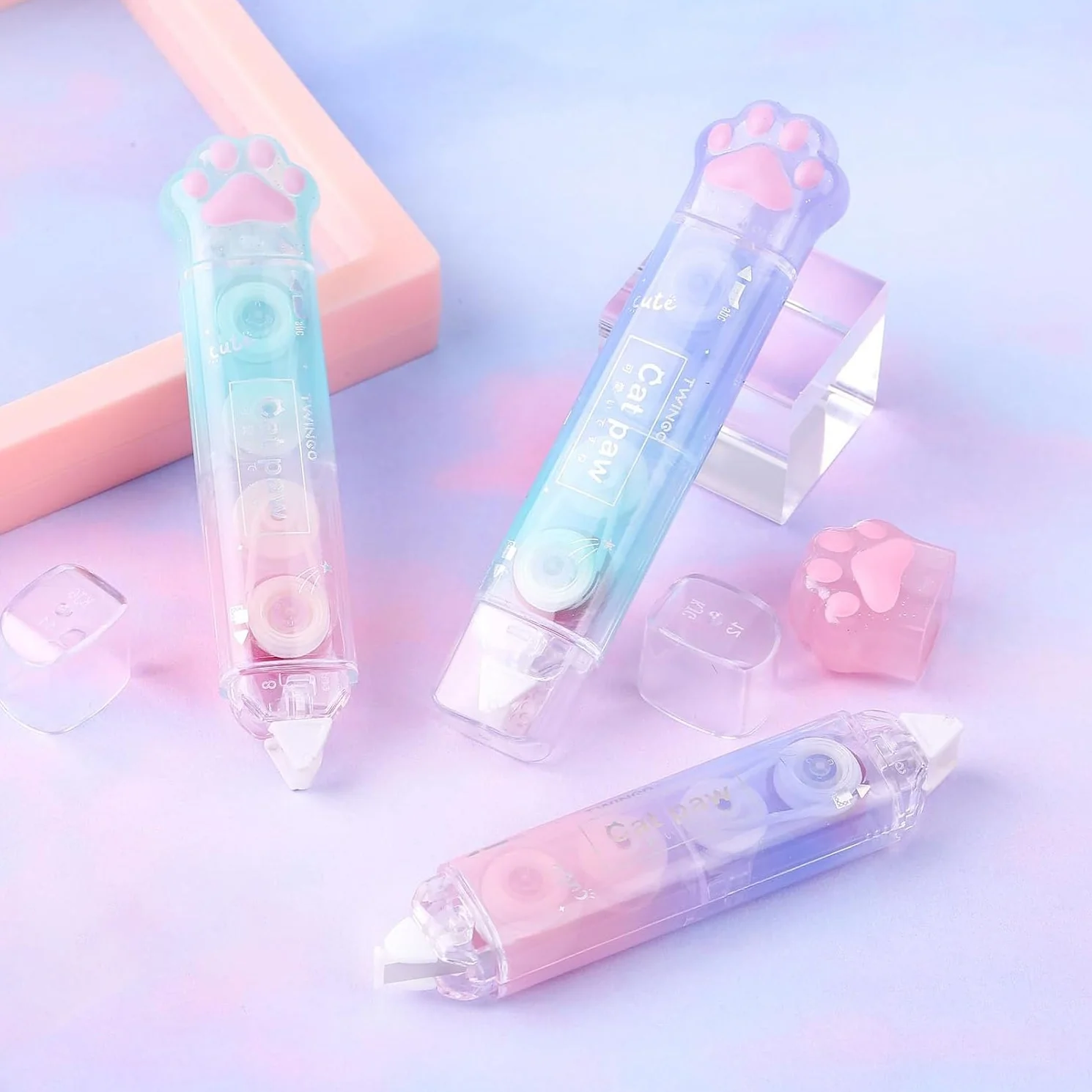 Ombre Cat Paw 2 Way Correction Tape & Glue Tape