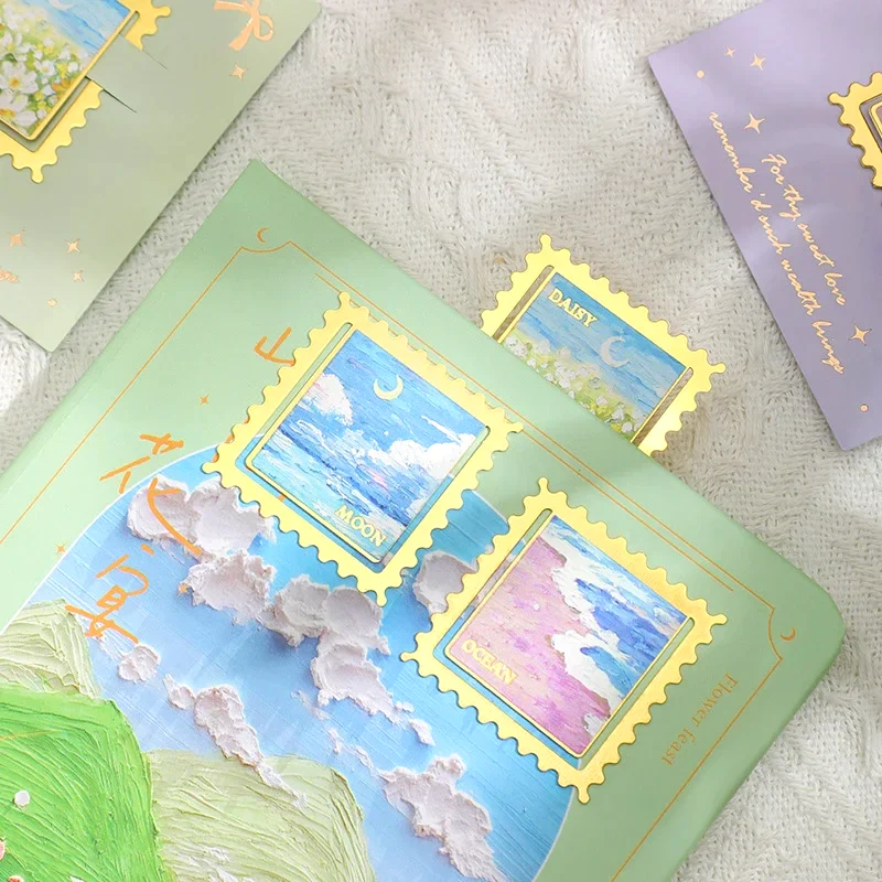 Elegant Scene Metallic Bookmark