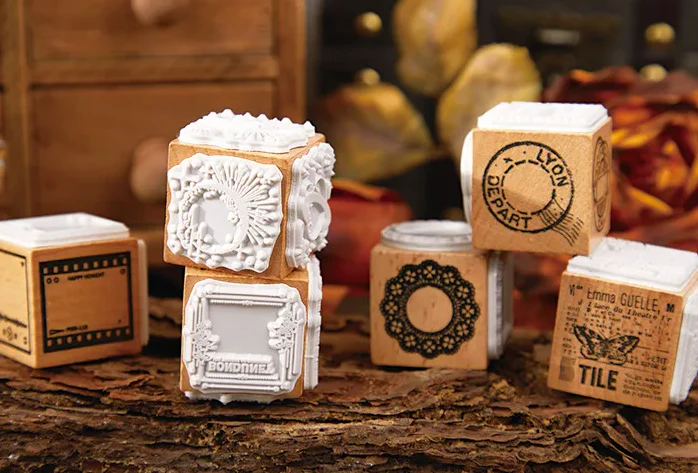 Vintage Craft Triple Stamp Cube