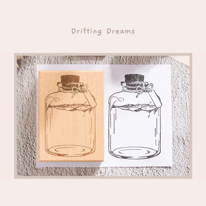 Dreams In A Bottle Wooden Stamps