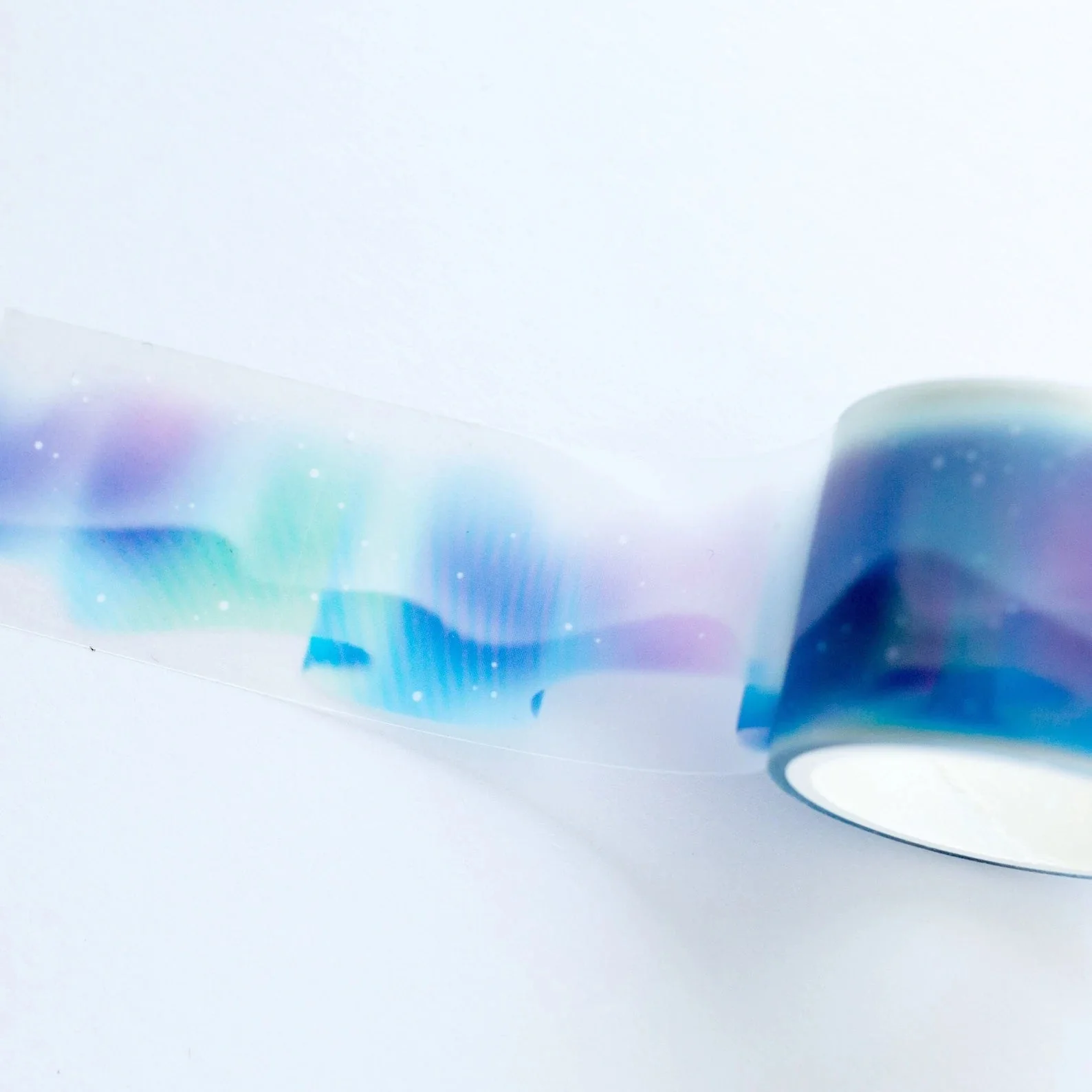 Clear Masking Tape Aurora